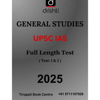 Drishti IAS General Studies Full Length Test Series 1 & 2