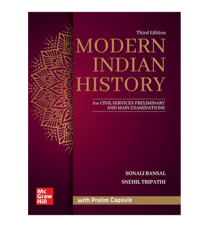 Modern Indian History for UPSC (English),3rd Edition | UPSC Books