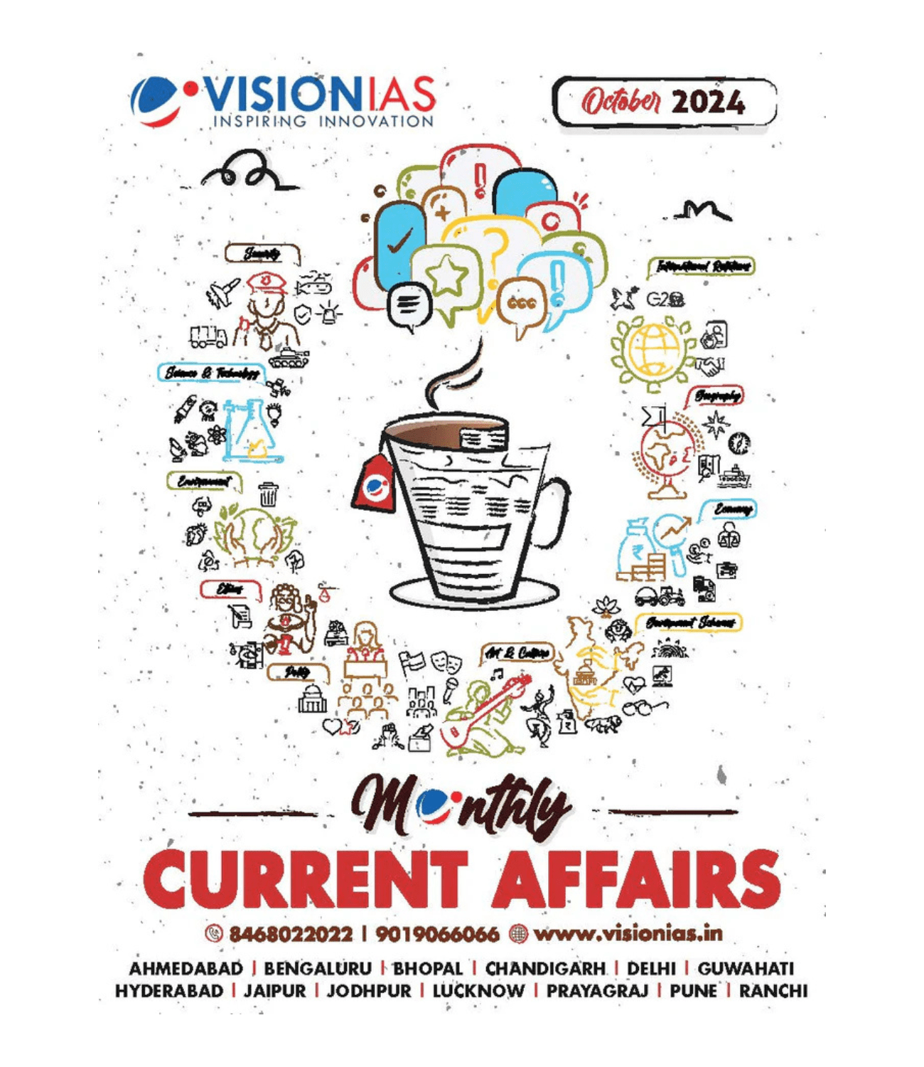 Vision IAS Monthly Current Affairs October 2024