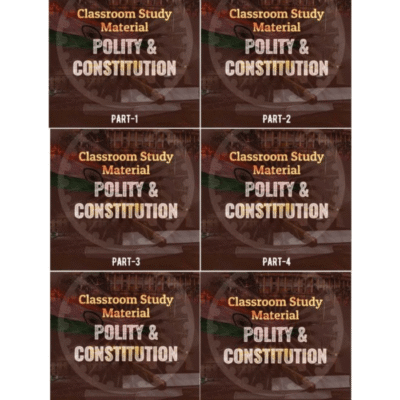 Polity|संविधान और राज्यव्यवस्था Vision IAS Classroom Study Material General Studies (English/Hindi Medium)