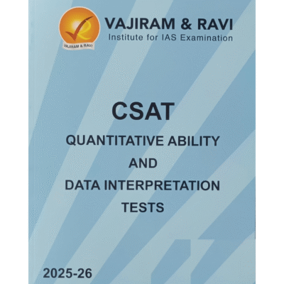 CSAT Books for UPSC Exam, 2025-26 Edition by Vajiram & Ravi
