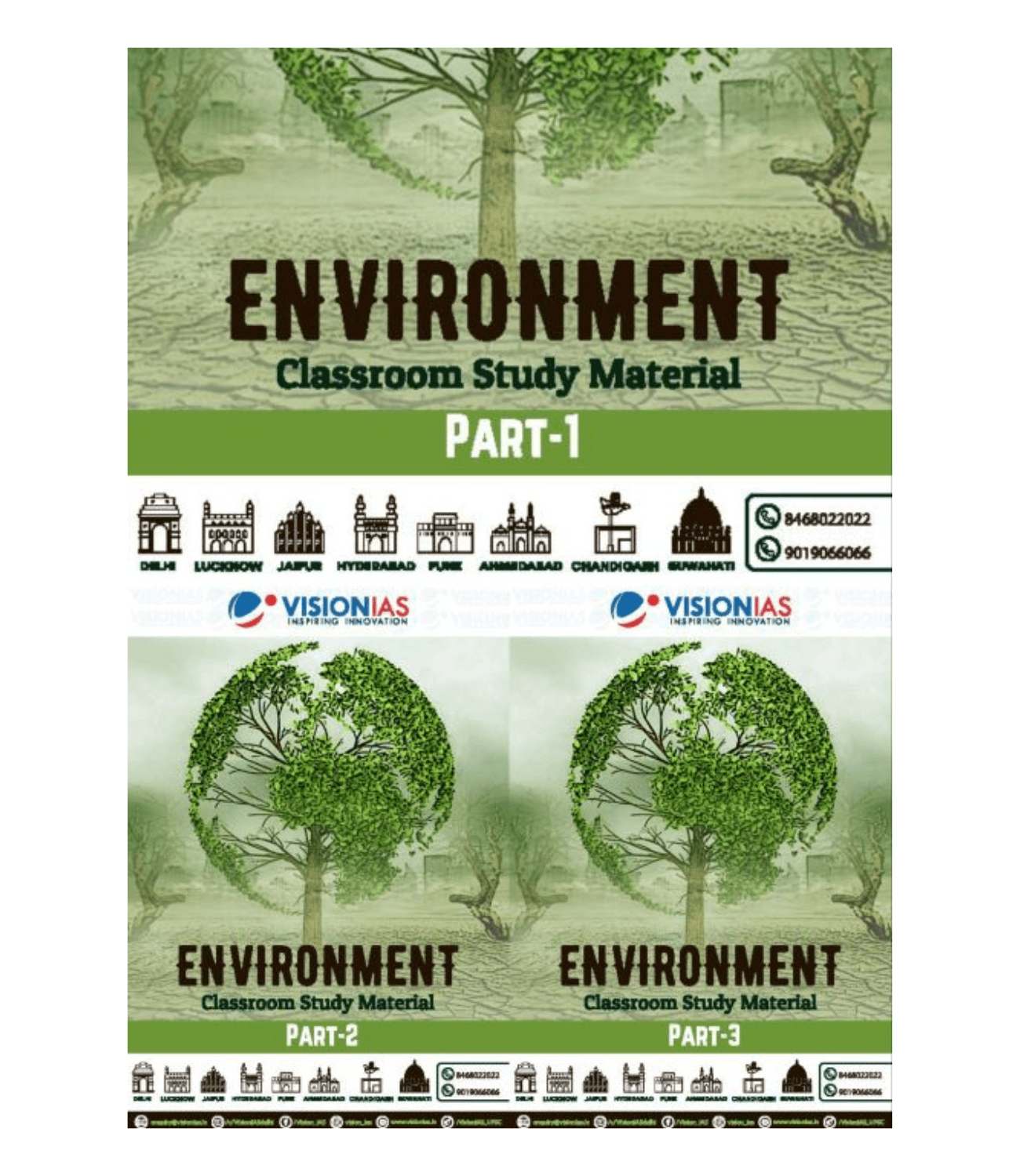 Environment|पर्यावरण Vision IAS Classroom Study Material General Studies (English/Hindi Medium)