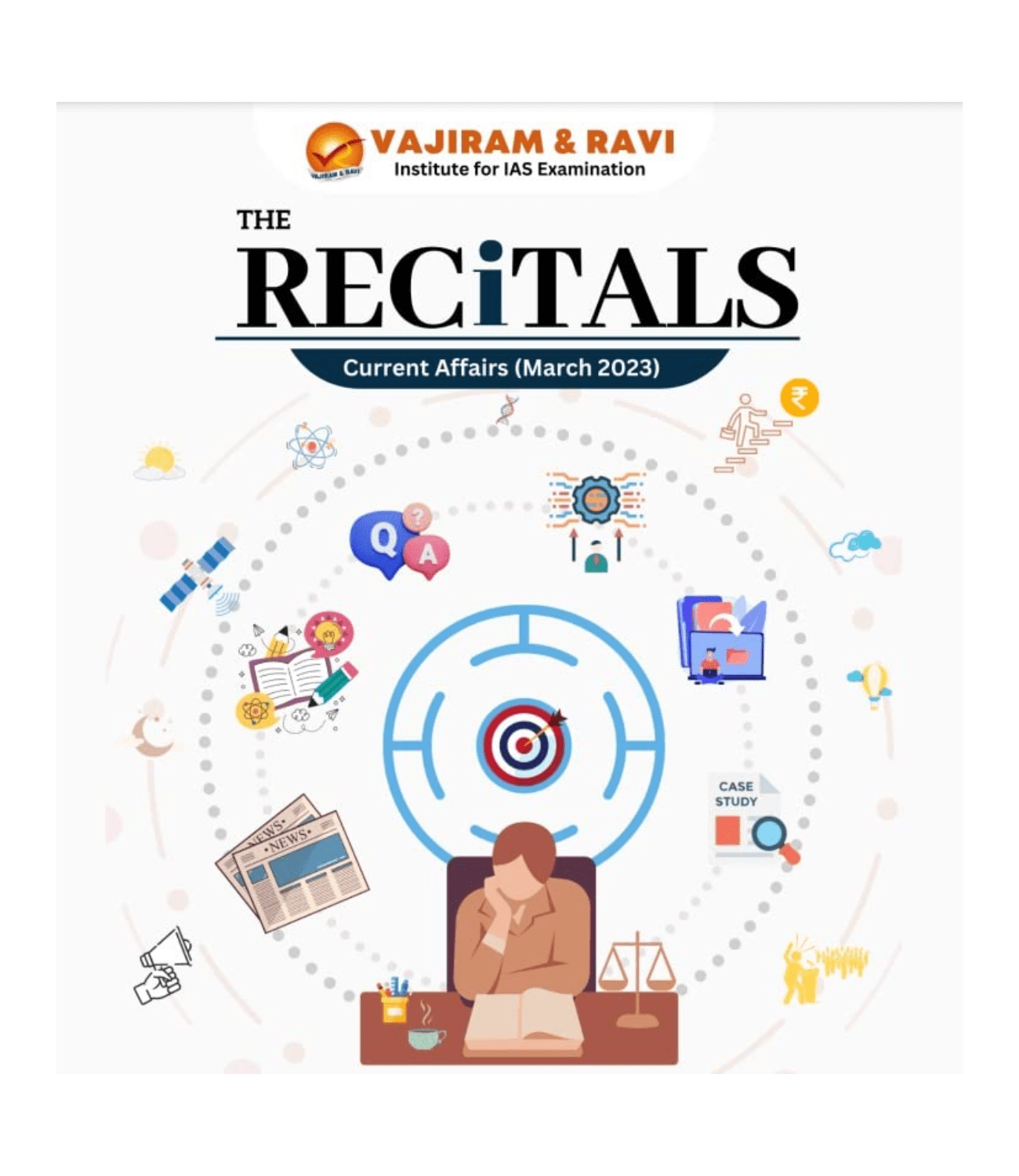 Current Affairs March Month 2025 – The Recital | English Medium | Photocopy Notes | Upsc Exam 2025 By Vajiram & Ravi