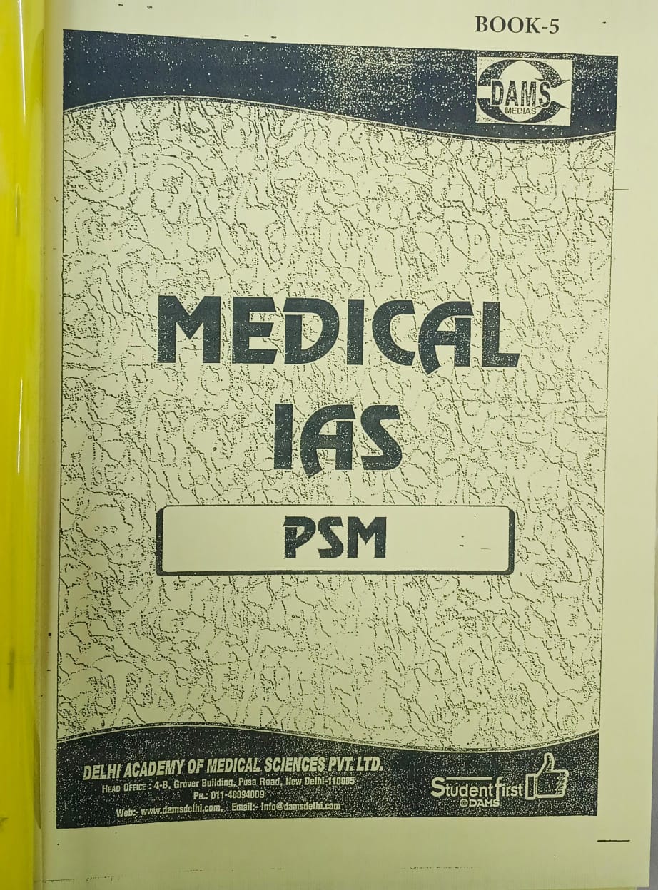 MEDICAL IAS, IAS UPSC (MAINS) Pathology, Medicine