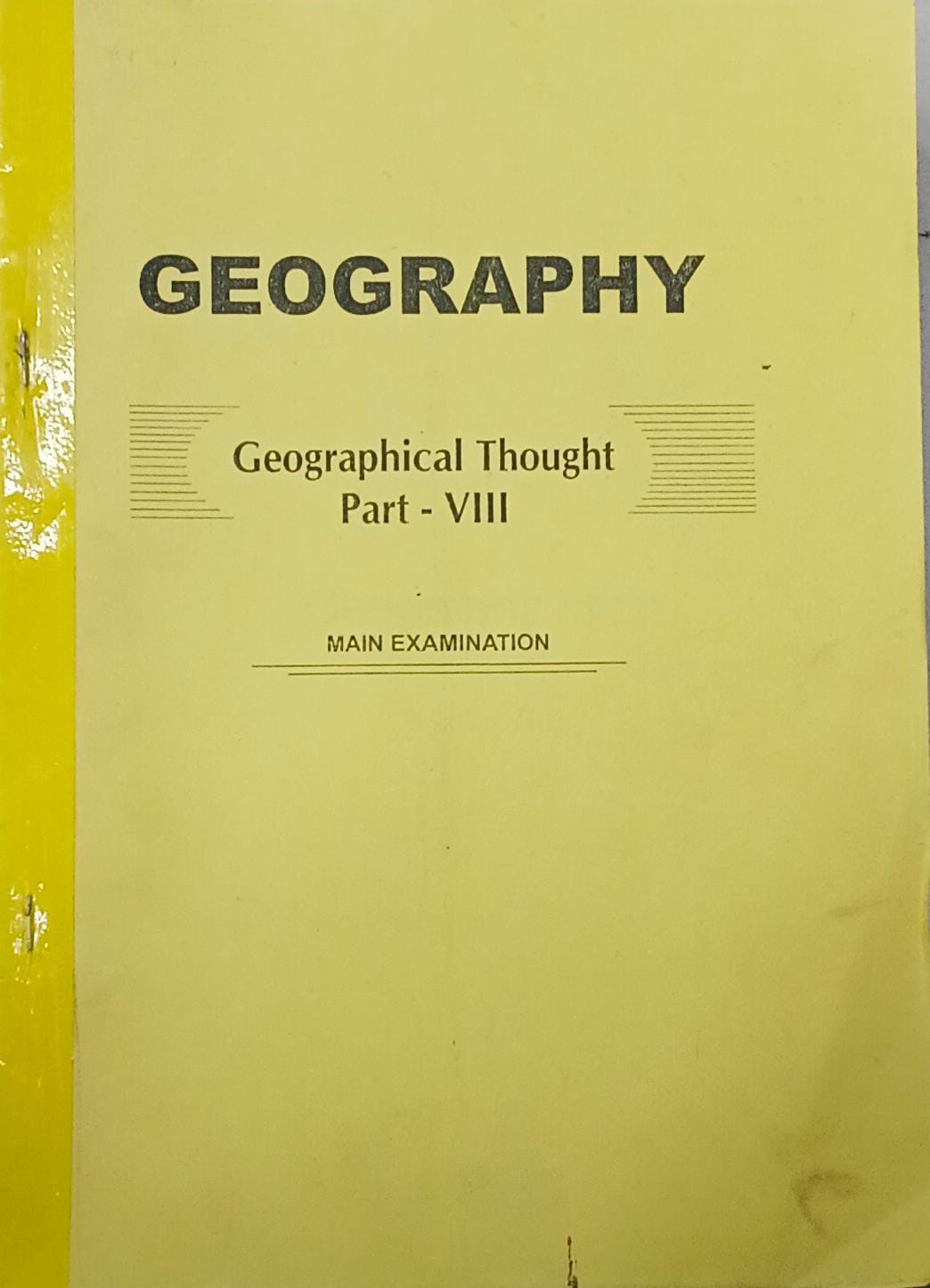 IAS UPSC (MAINS) Geography Human Geographical UPSC - Image 6