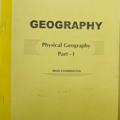IAS UPSC (MAINS) Geography Human Geographical UPSC
