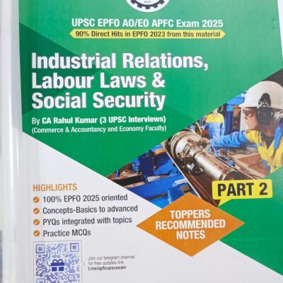 UPSC EPFO AO/EO APFC Exam 2025 by CA Rahul Kumar DIADEM | UPSC