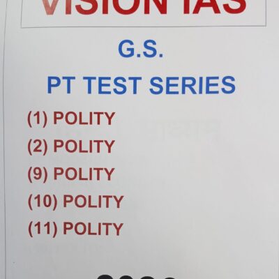 VISION IAS, G.S.PT Test Series, English Medium 2026