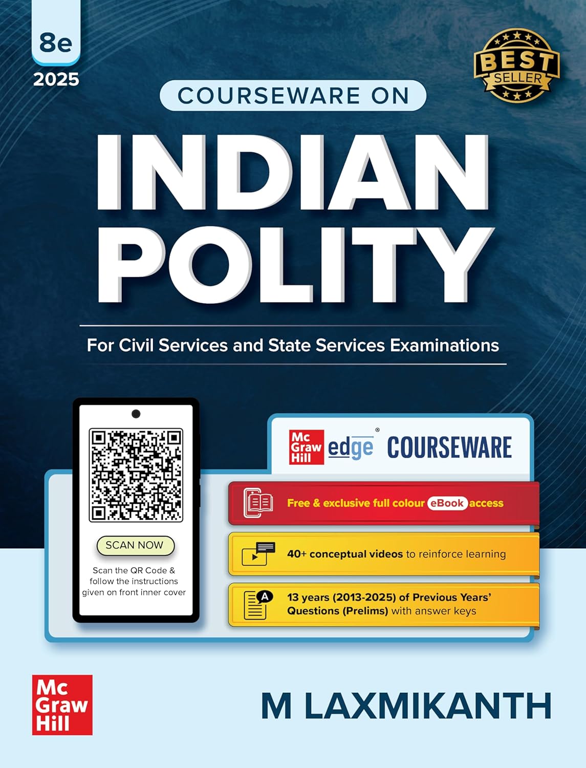 Indian Polity ,IAS UPSC (MAINS), M LAXMIKANTH, 2025UPSC