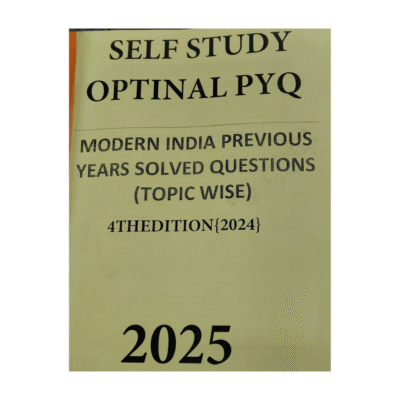 SELF STUDY OPTIONAL PYQ