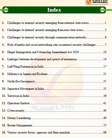 Vajiram & Ravi Mains Smasher 2025 GS-III Internal Security - Image 2