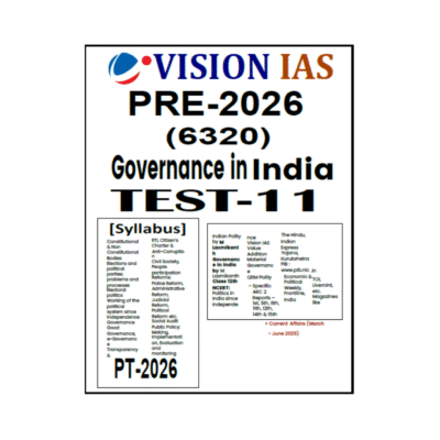 VISION IAS Governance in India 2026