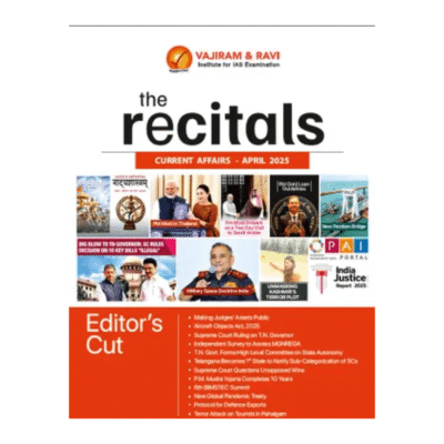 "The Recitals – Current Affairs April 2025"