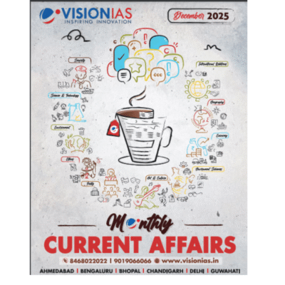 Vision IAS Monthly Current Affairs – December 2025 (English Medium)