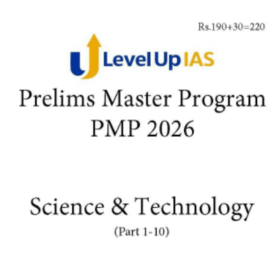 LevelUp IAS Prelims Master Program (PMP) 2026 – Science & Technology