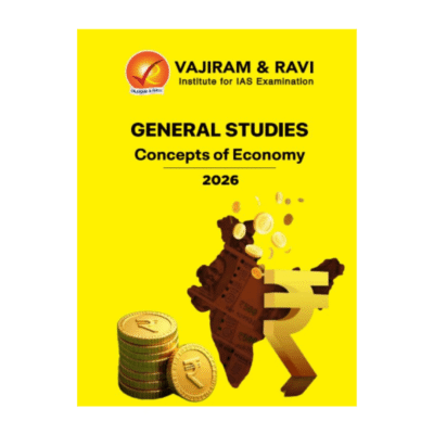 Vajiram & Ravi General Studies – Concepts of Economy (2026 Edition)