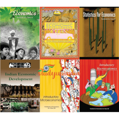 NCERT Economics Complete Set (Class 9–12) – School to Advanced Level