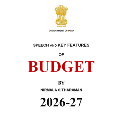 Speech and Key Features of Budget 2026–27