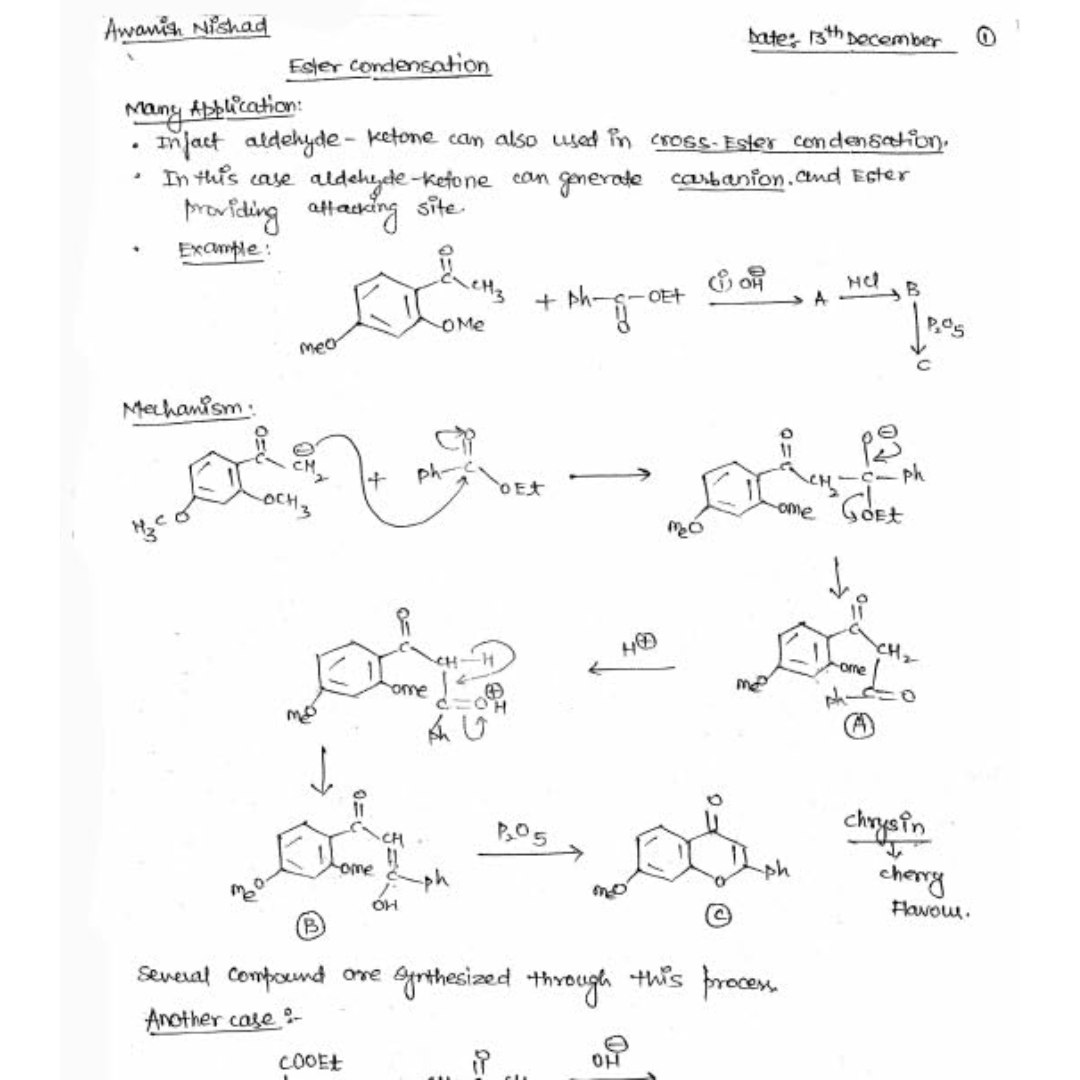 DIAS Organic Chemistry Paper-II Book-3 (Condensation Reaction, Photochemistry & Spectroscopy) Photocopy Notes - Image 2