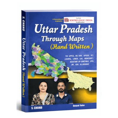 Uttar Pradesh Through Maps (Handwritten Notes) – UPPSC & State Exams