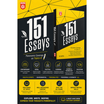 151 Essays – Panoramic Coverage on Topics of National & International Importance
