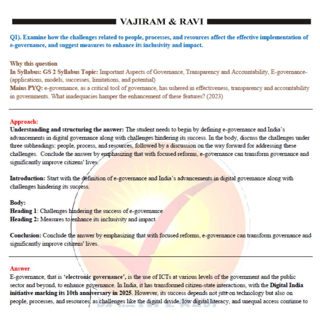 Vajiram & Ravi UPSC Mains 2026 Test Series (Tests 1–16) – English Medium - Image 3