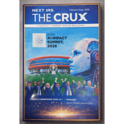 The Crux Monthly Current Affairs Magazine – February 2026 (Next IAS)