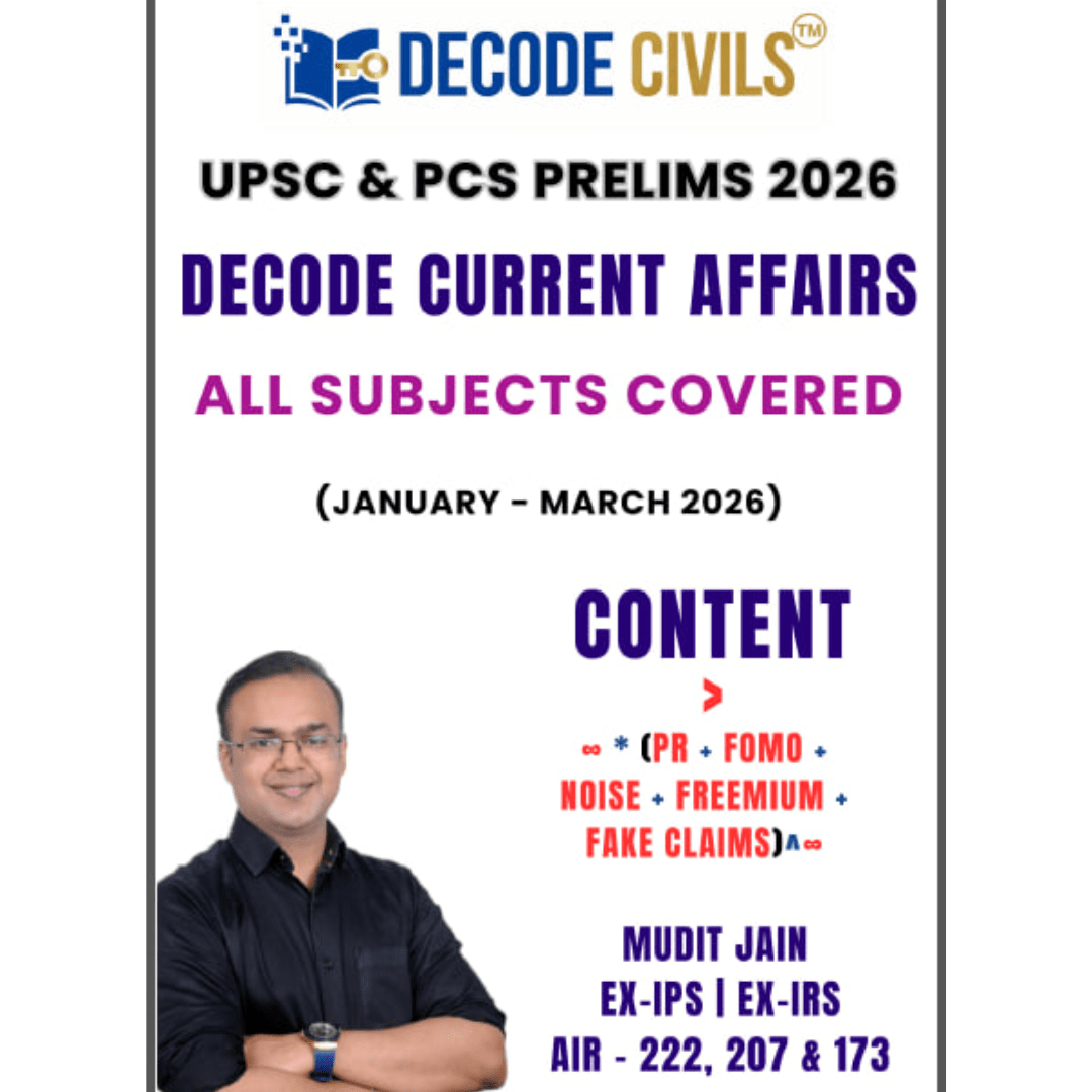 Decode Current Affairs (January – March 2026)