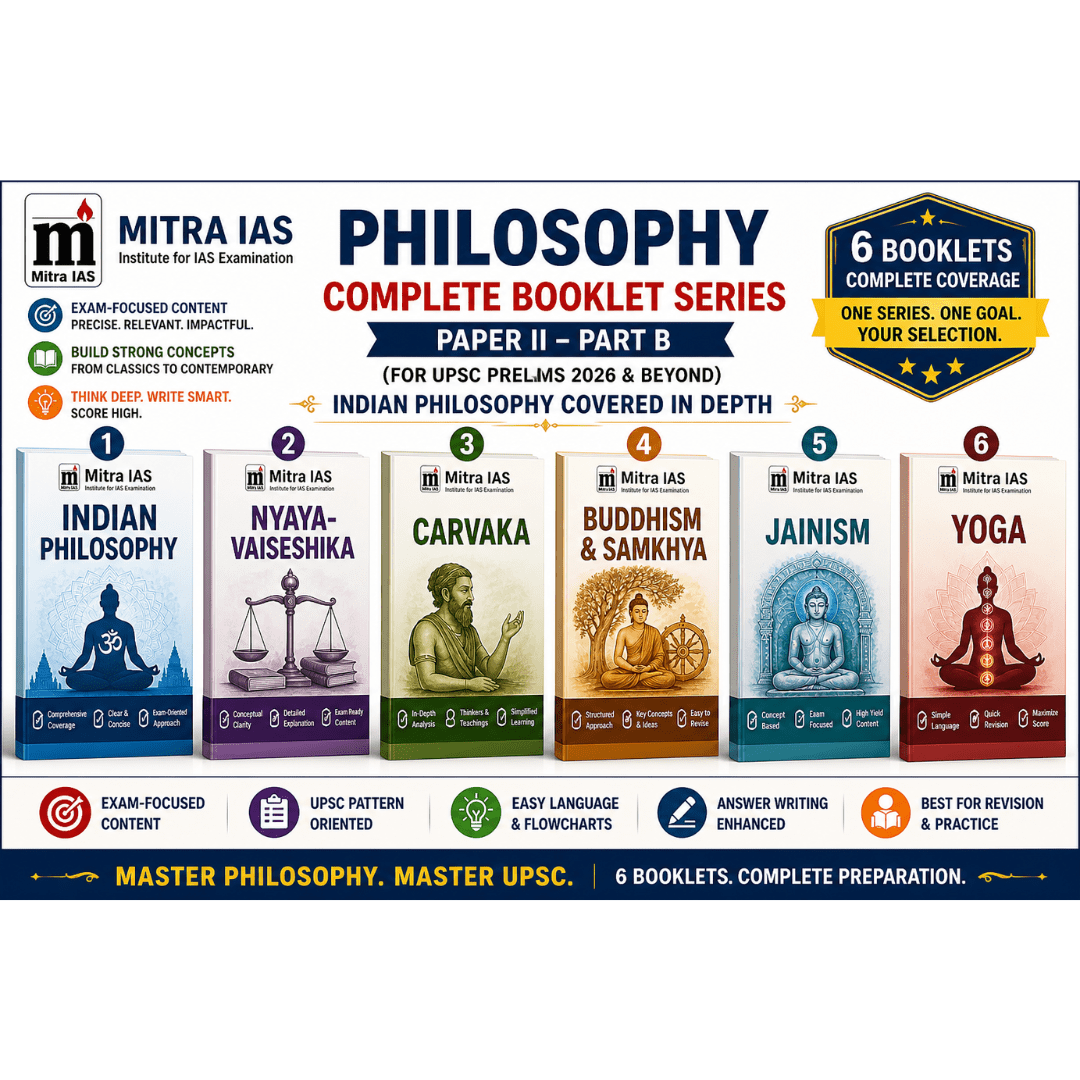 Mitra IAS Philosophy Class Notes Complete Booklet Series
