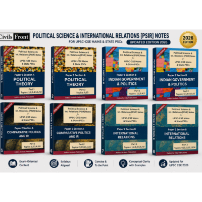 PSIR Complete Notes Series (Set of 8 Booklets) 2026